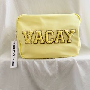 Stoney Clover Yellow VACAY Pouch